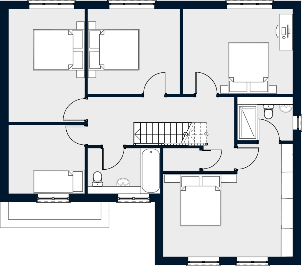 House Type 1 - First Floor