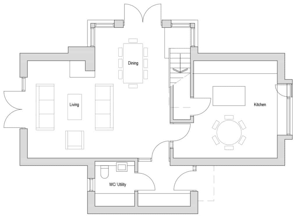 Plot 4 - Ground Floor Plan