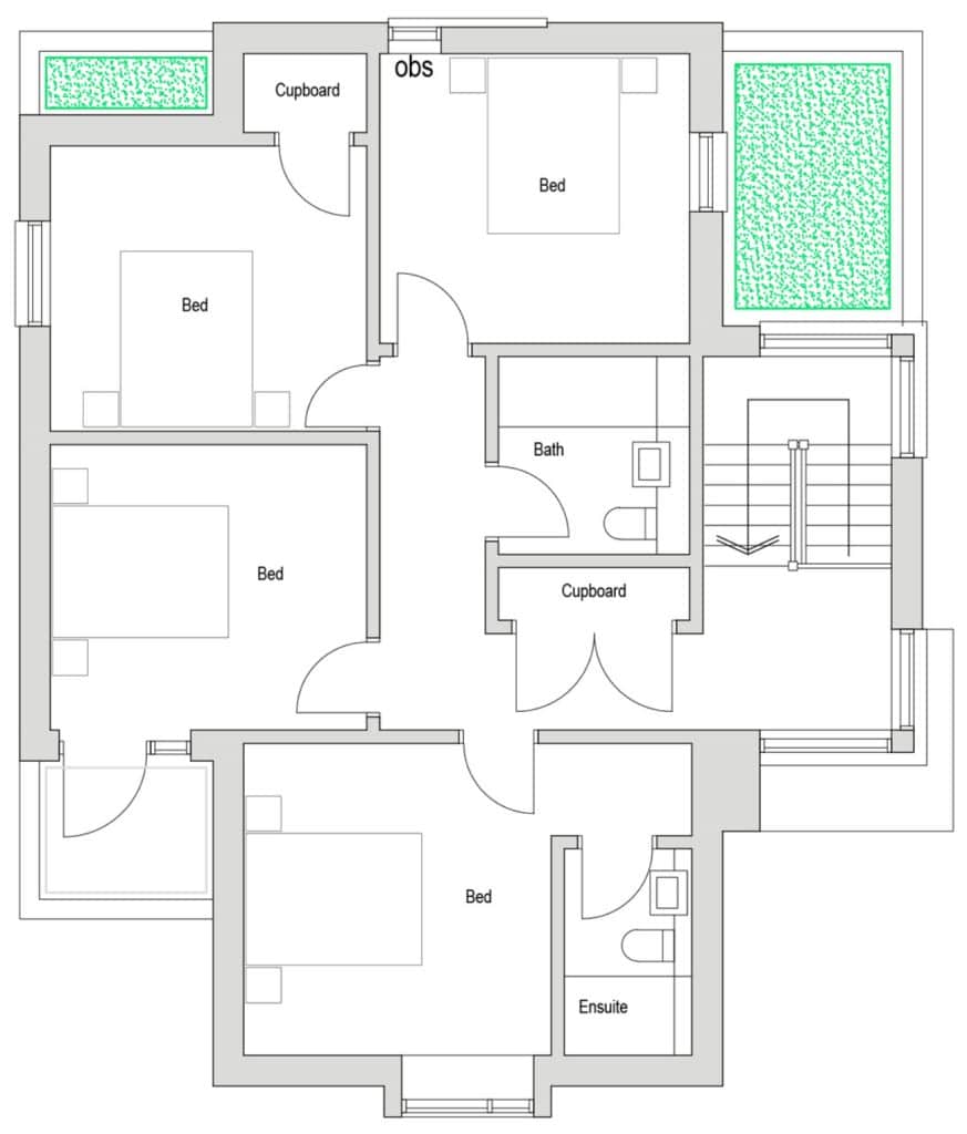Plot 5 - First Floor Plan